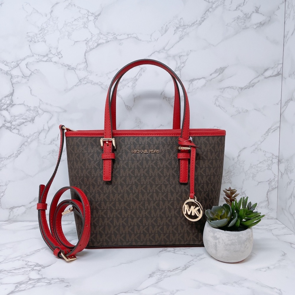 Michael Kors JST XS Convertible Satchel and Cardholder - Picture 2 of 15